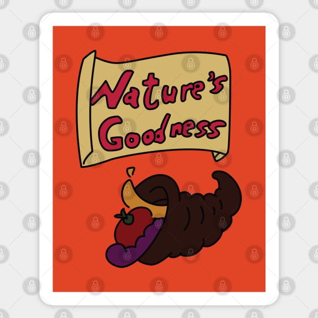 Nature's Goodness Sticker by saintpetty